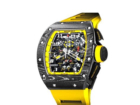 richard mille giallo|richard mille watch.